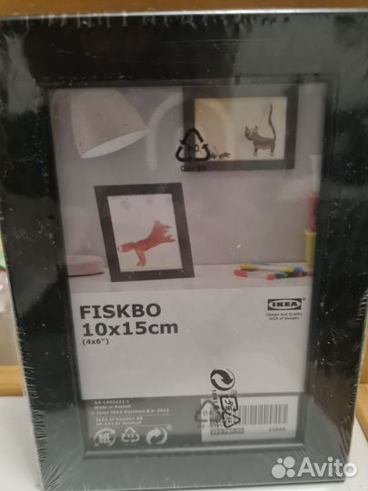 Фоторамка IKEA fiskbo 13х18 10х15