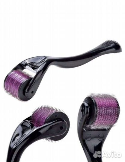 Дермароллер мезороллер для волос, лица и тела