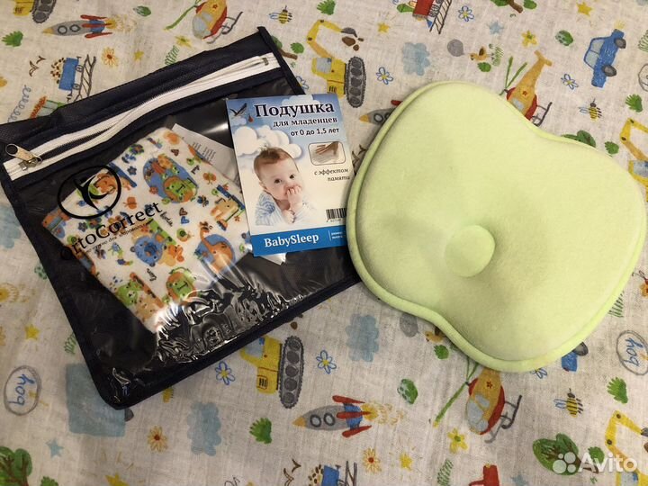 Подушка ортопедическая с эффектом памяти детская