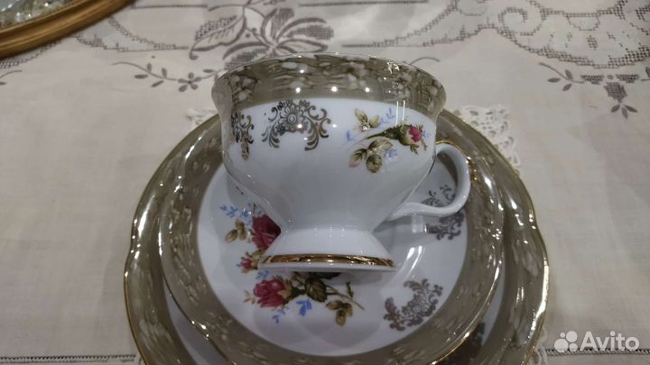 Чайная тройка. Chodziez Розы