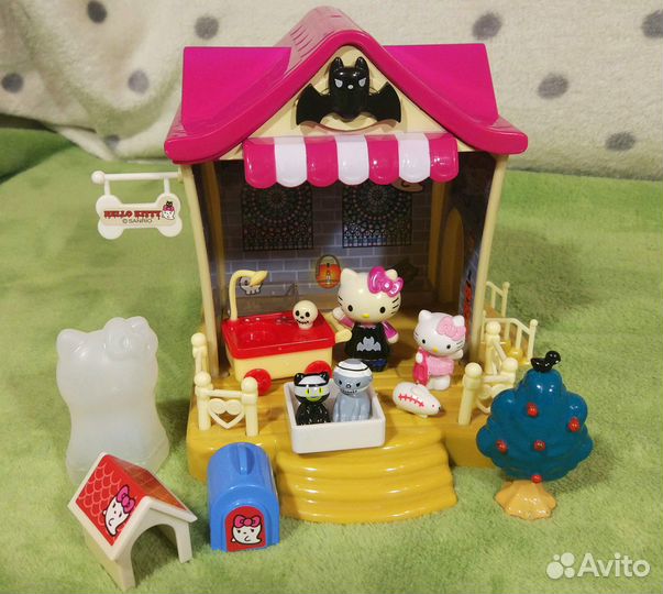 Зоомагазин Hello Kitty, домик пони розовый