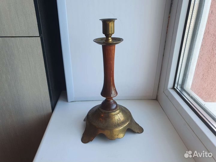 Подсвечник бронза СССР