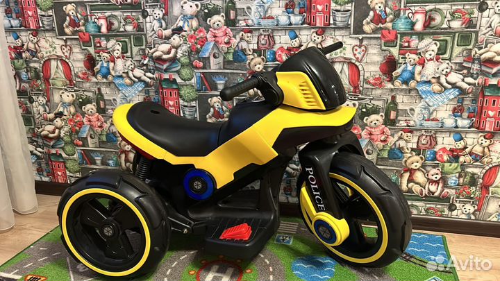 Детский мотоцикл на аккумуляторе