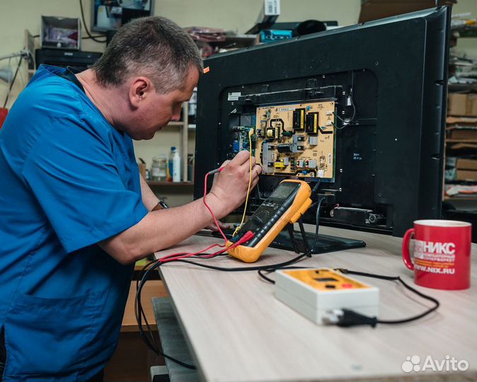 Ремонт жидкокристаллических телевизоров мониторов