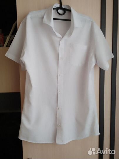 Рубашка белая школьная