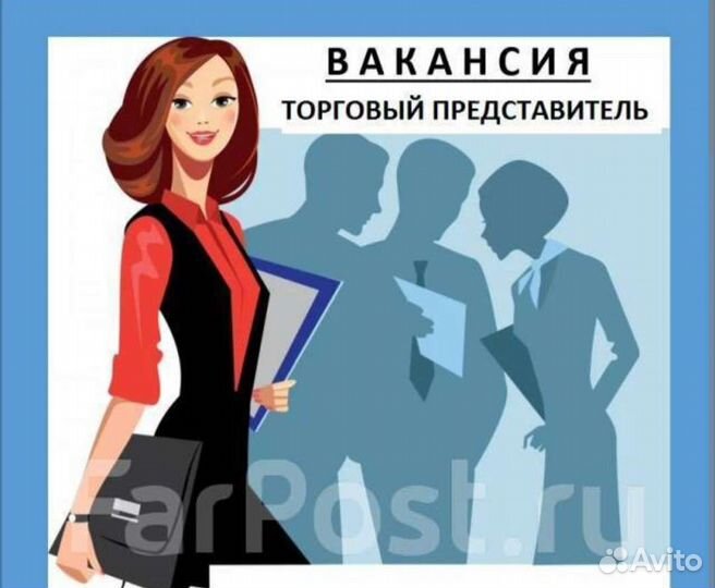 Торговый представитель на авто