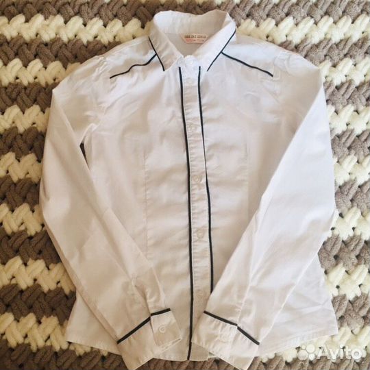 Рубашка для девочки 10 лет