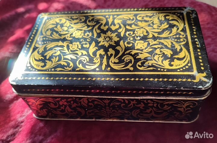 Шкатулки металлические СССР