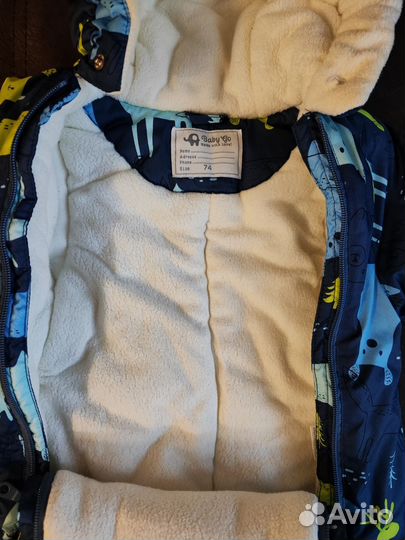 Детский демисезонный комбинезон 74р