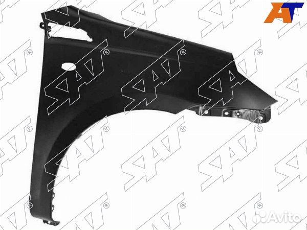 Крыло chevrolet aveo 08- 5D hbk rh (пр-во тайвань)