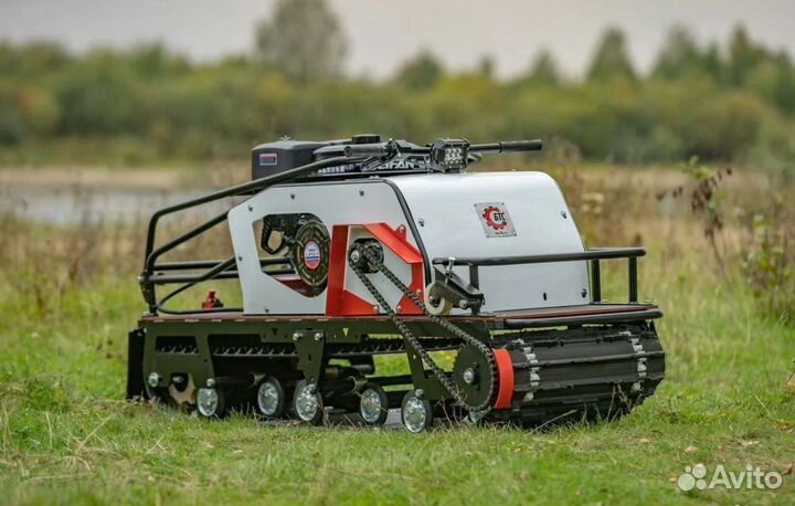 Мотобуксировщик бтс Лонг 15 лс (длинная гусеница)