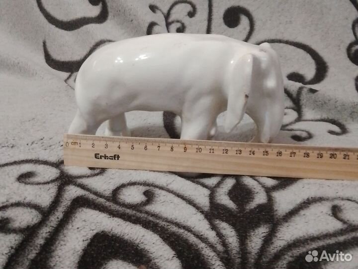 Слон фарфор СССР