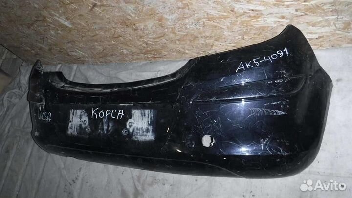 Бампер задний Opel Corsa D 2006-2014