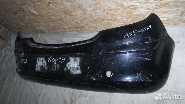 Бампер задний Opel Corsa D 2006-2014