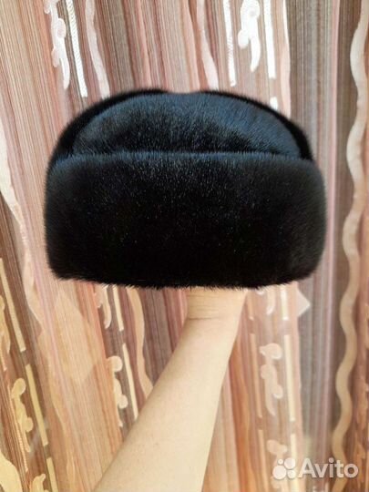 Меховая мужская кепка