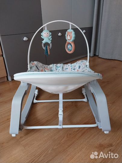 Кресло качалка шезлонг Fisher Prise