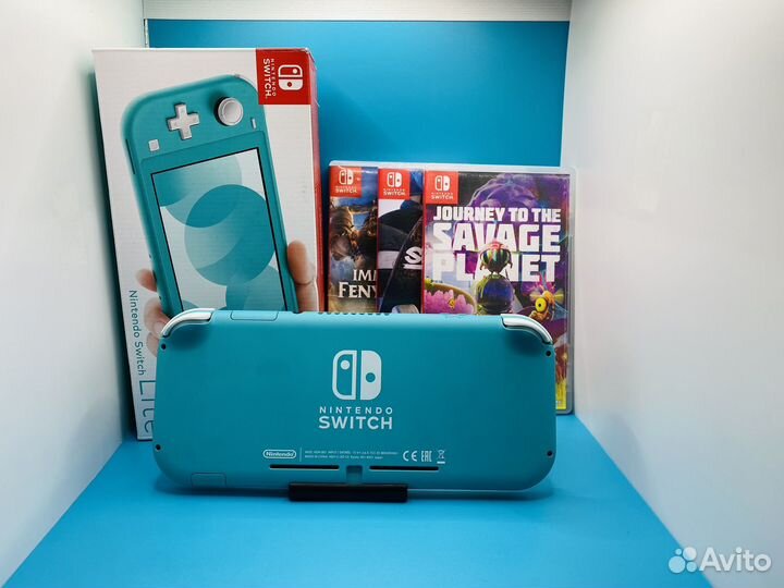Nintendo switch lite 32/128 Прошитая(чип)