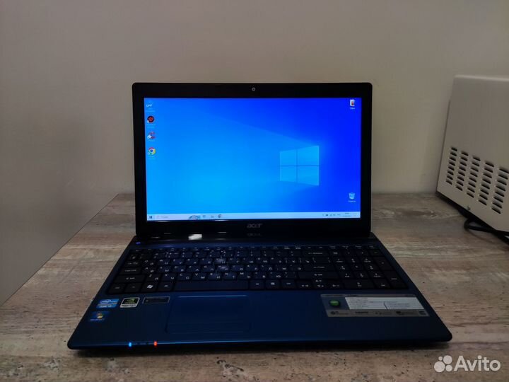 Ноутбук Acer Intel Core i3, gt 540M, 8гб, SSD+HDD