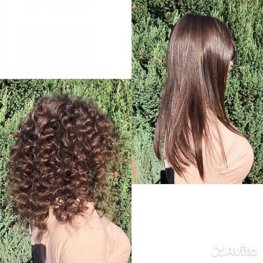 Кератиновое выпрямление волос