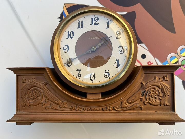 Настольные часы Весна СССР