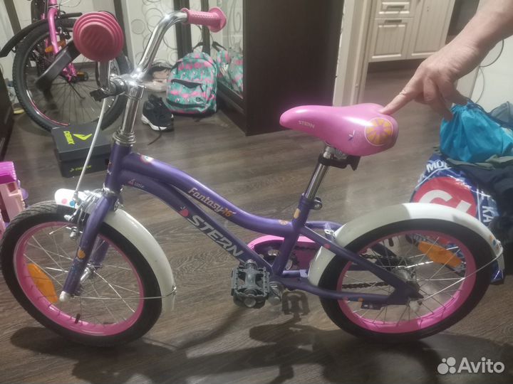 Детский велосипед 4-х колёсный