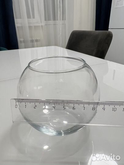 Концетница в виде шара, ваза в виде шара