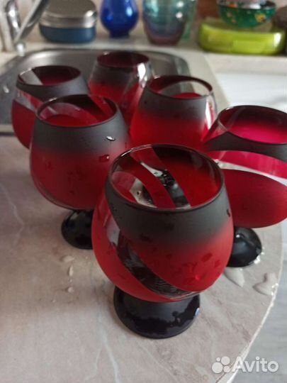 Набор бокалов новый