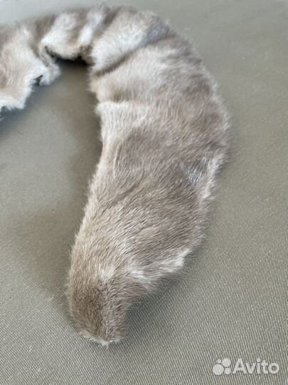 Меховой воротник норка