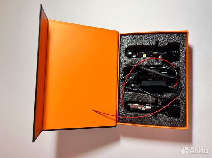 Led лампа h7 с линзой