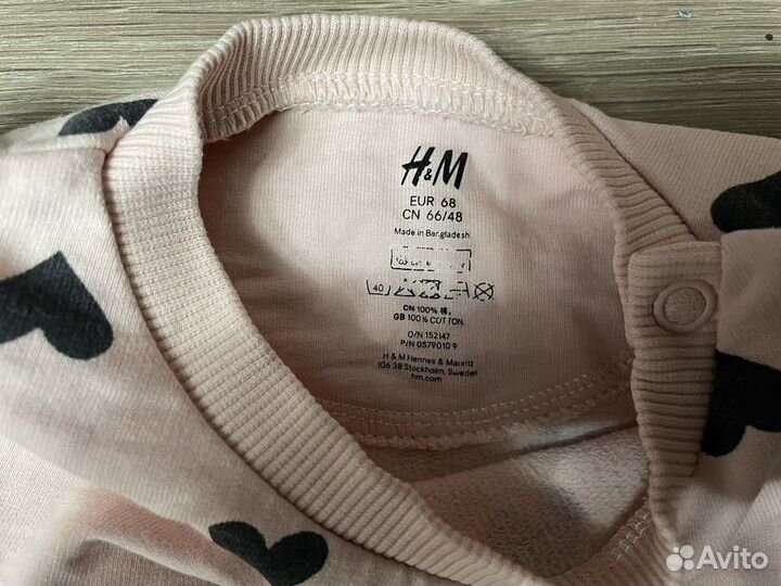 Свитшот h&m, 68р