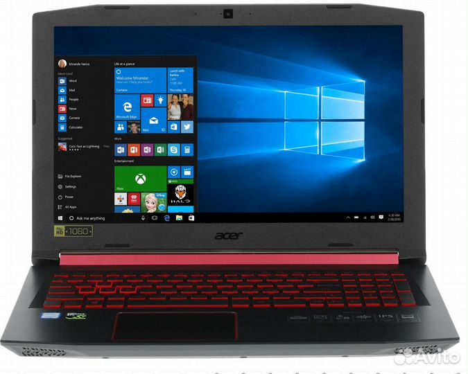 Acer 15.6 i5-8300H 4яд8п Gtx1050Ti/4 12Гб SSD480Гб