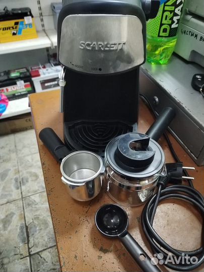 Кофеварка scarlet sc-037