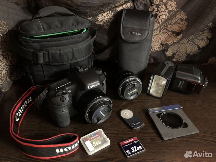 Комплект фототехники с Canon 7d
