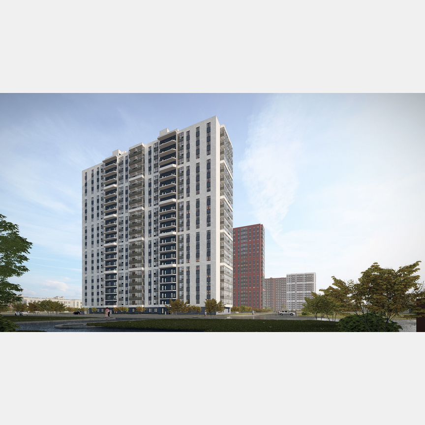 1-к. квартира, 33,7 м², 1/22 эт.