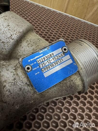 Резонатор воздушного фильтра, трубка егр, хомут