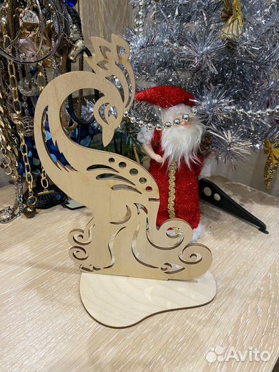 Салфетница деревянная