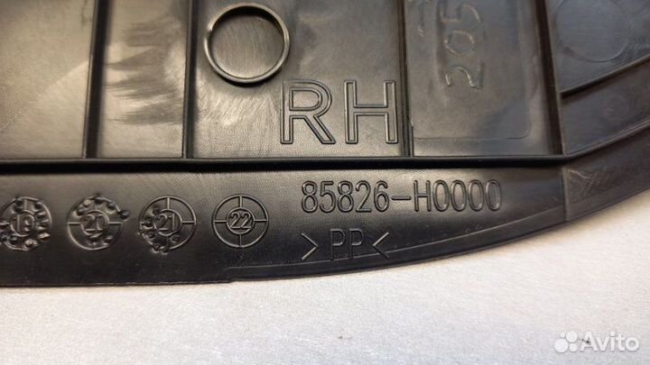 Накладка на порог передняя правая Kia Rio X 2021