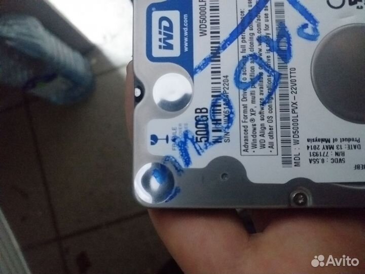 Жесткий диск для ноутбука 500 гб