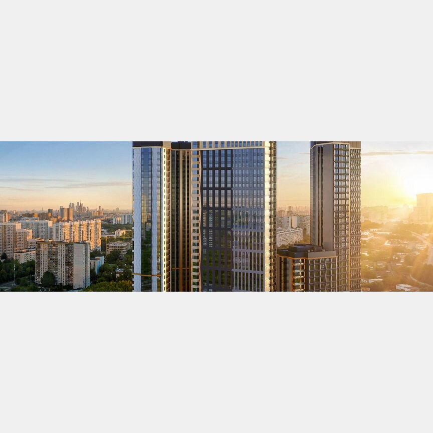 1-к. квартира, 46 м², 34/50 эт.