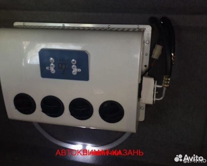 Автокондиционер на тягач DAF сплит-система