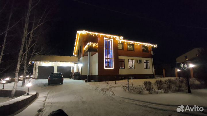 Под ключ - гирлянды и неон. Новогодняя иллюминация