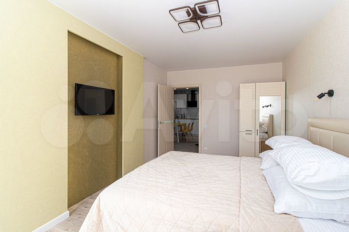 1-к. квартира, 53 м², 18/19 эт.