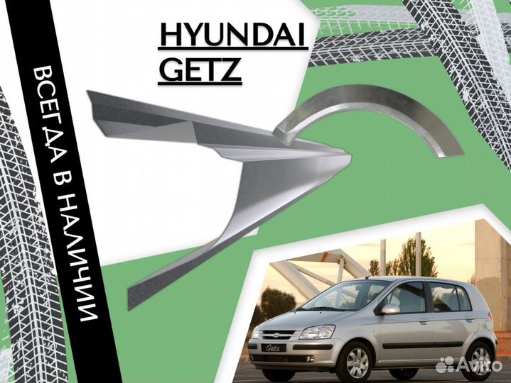 Задняя арка Hyundai Getz кузовные