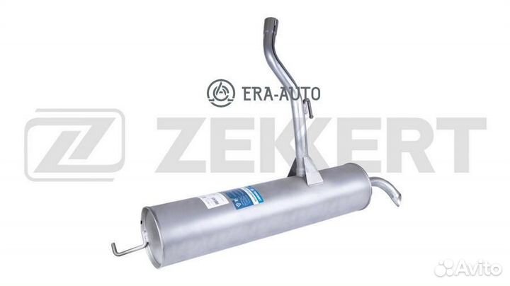 Zekkert GA-1021A Глушитель основной Nissan Qashqai (J10 NJ10 JJ10E) 07