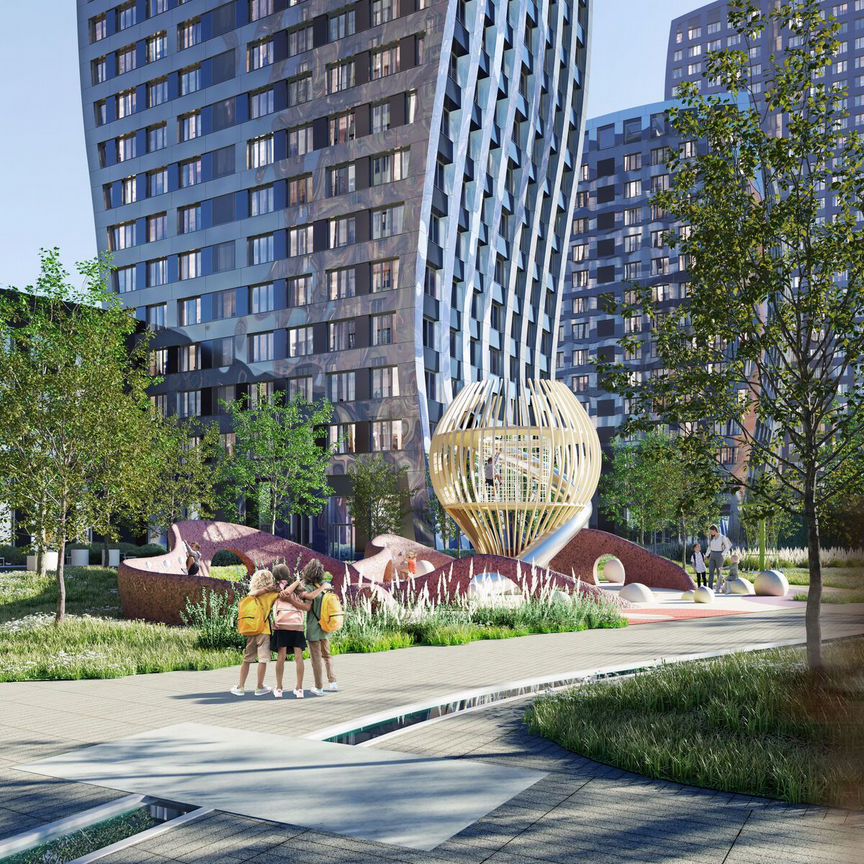 3-к. апартаменты, 49,3 м², 5/23 эт.