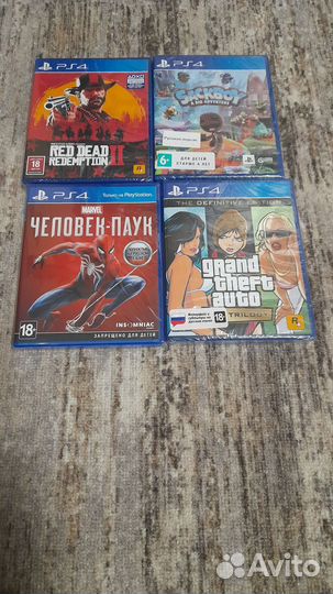 Игры для приставок ps4