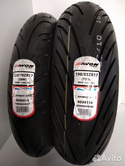 Мотошина 190 55 17 Avon Spirit ST