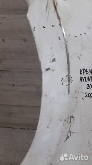 Крыло переднее левое Hyundai Solaris 1 С 2010 По