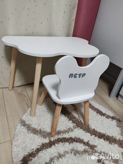 Детский стол и стул