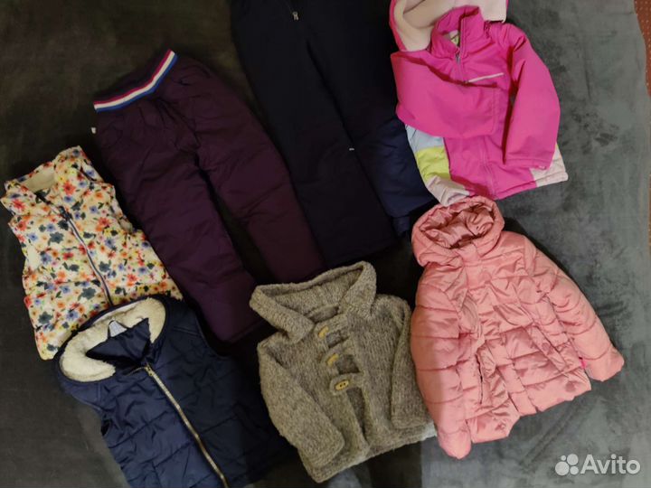 Вещи пакетом на девочку